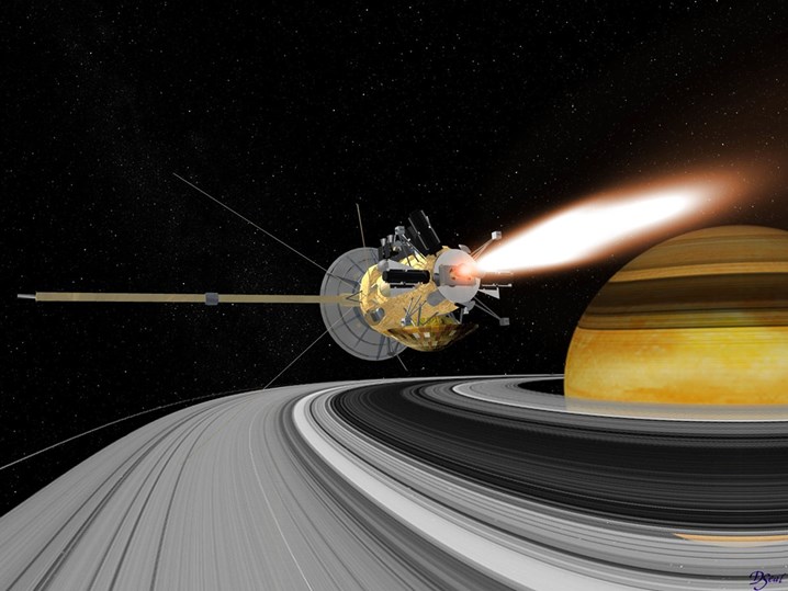 No dia 15 de Setembro de 2017, a sonda Cassini irá terminar a sua volta a Saturno, concluindo quase duas décadas de missão