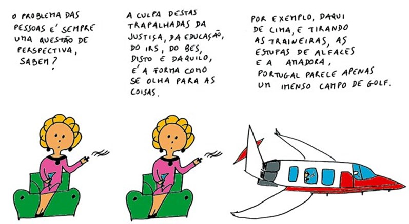 Novo cartoon d'A Criada Malcriada: A São
