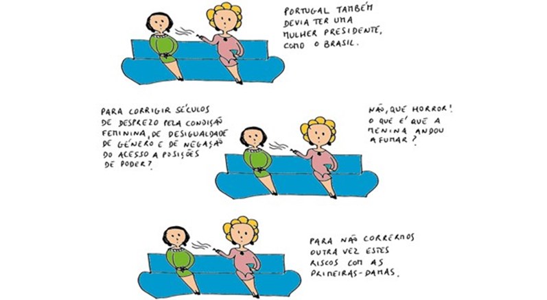 Novo cartoon d'A Criada Malcriada: A São