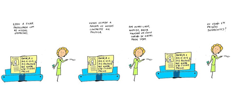 Novo cartoon d'A Criada Malcriada: A São