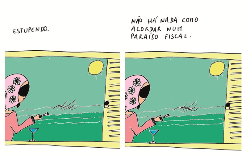 Novo cartoon d'A Criada Malcriada: A São