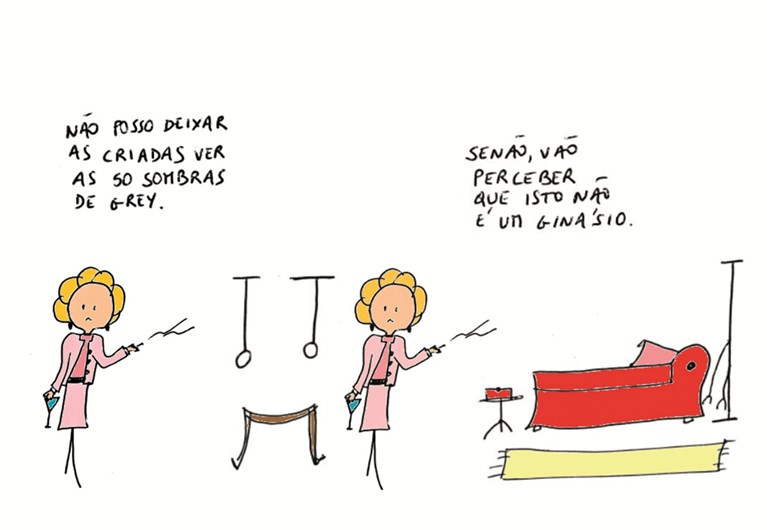 Novo cartoon d'A Criada Malcriada: A São