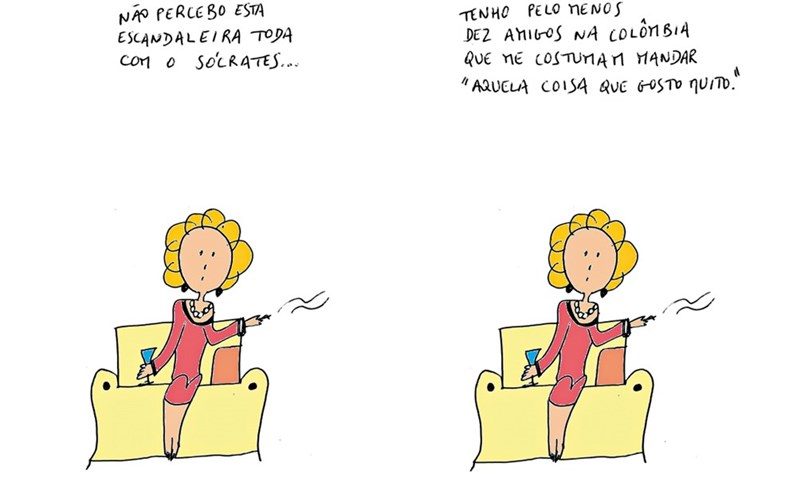 Novo cartoon d'A Criada Malcriada: A São