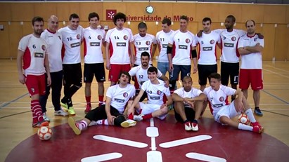 Futsal: equipa do Braga está cheia de doutores e engenheiros