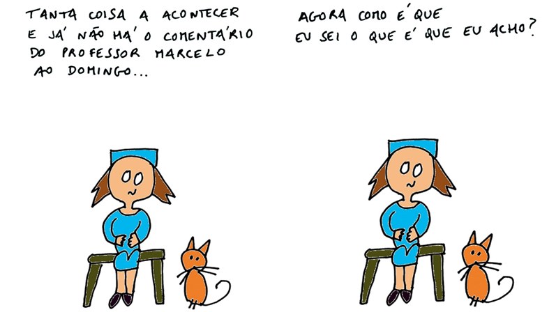 Novo cartoon d'A Criada Malcriada: A São