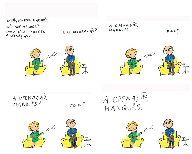 Novo cartoon d'A Criada Malcriada: A São