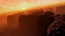 Erupções vulcânicas viraram Marte ao contrário