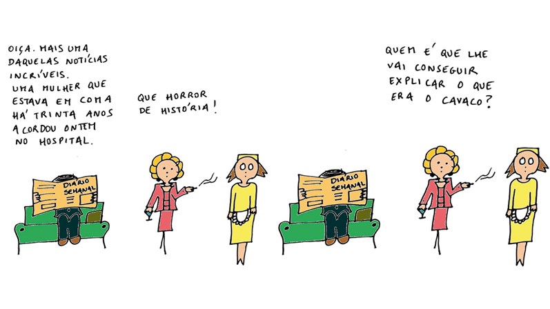 Novo cartoon d'A Criada Malcriada: A São