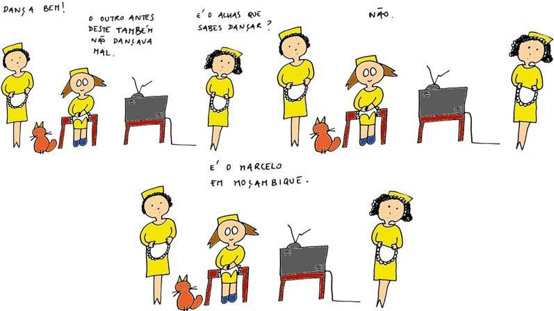 Novo cartoon d'A Criada Malcriada: A São