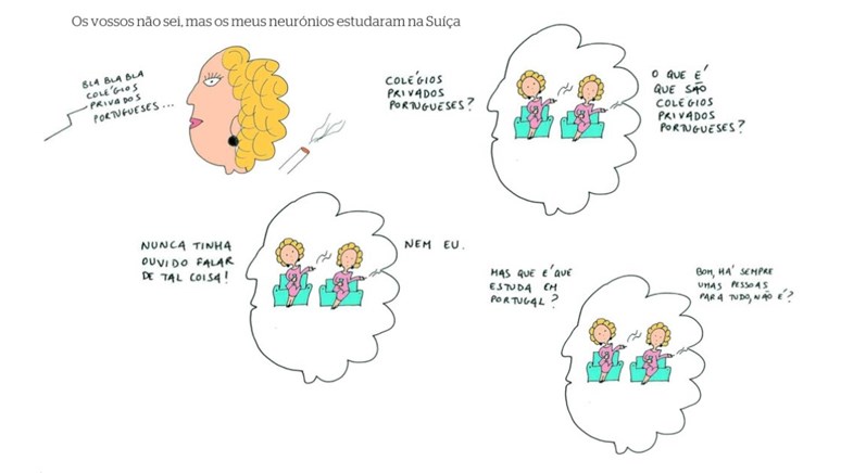 Novo cartoon d'A Criada Malcriada: A São
