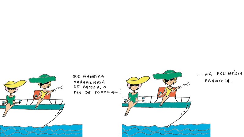 Novo cartoon d'A Criada Malcriada: A São