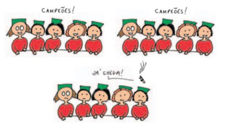 Novo cartoon d'A Criada Malcriada: A São