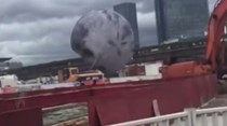 A lua caiu e causou o caos na China