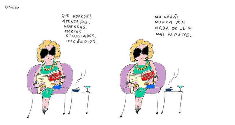 Novo cartoon d'A Criada Malcriada: A São