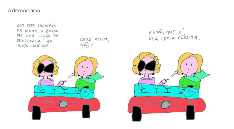 Novo cartoon d'A Criada Malcriada: A São