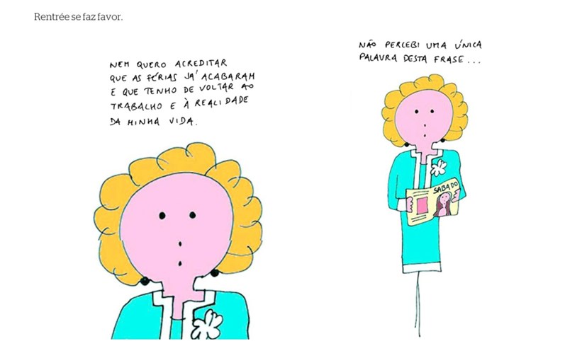 Novo cartoon d'A Criada Malcriada: A São