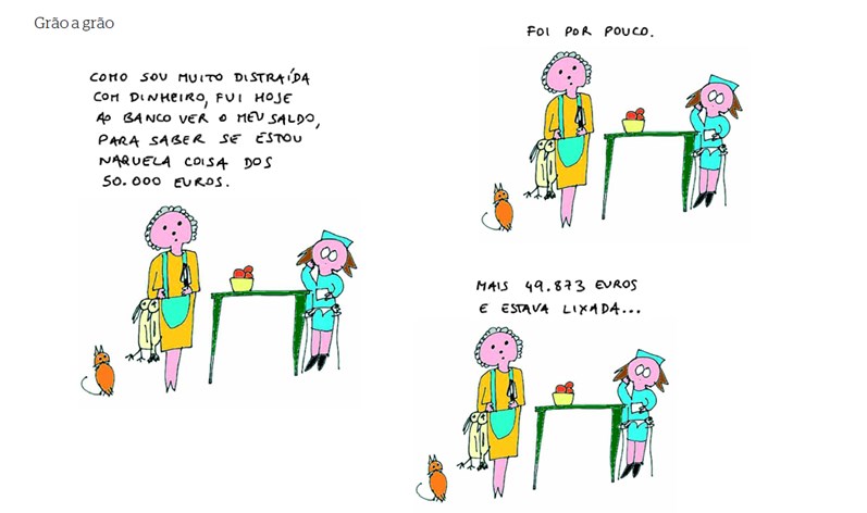 Novo cartoon d'A Criada Malcriada: A São