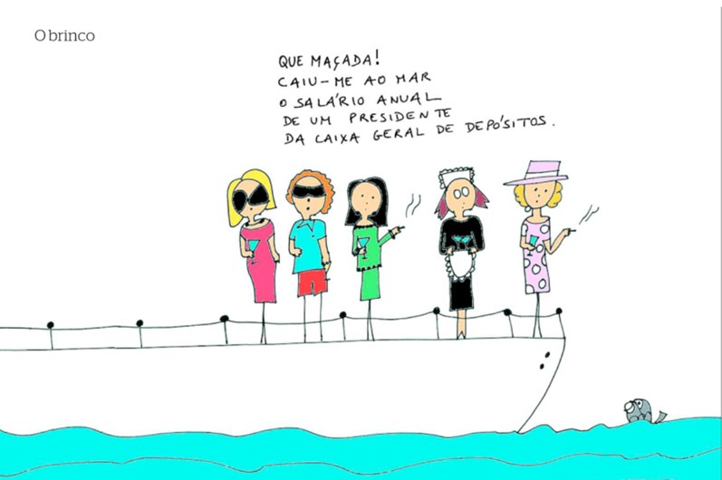 Novo cartoon d'A Criada Malcriada: A São