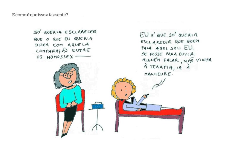 Novo cartoon d'A Criada Malcriada: A São