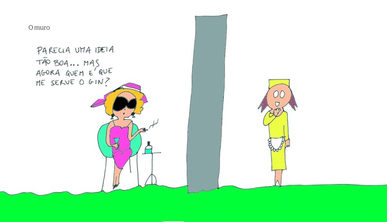Novo cartoon d'A Criada Malcriada: A São