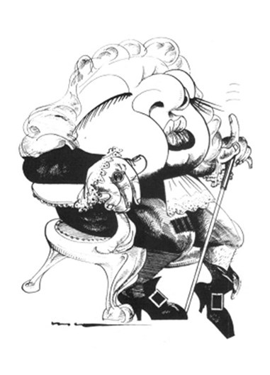 Mário Soares em caricaturas