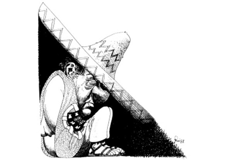 Mário Soares em caricaturas