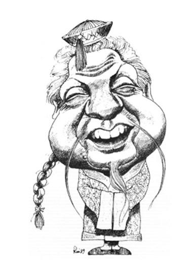 Mário Soares em caricaturas