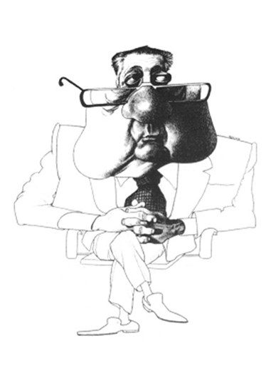 Mário Soares em caricaturas
