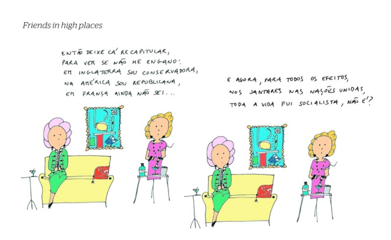 Novo cartoon d'A Criada Malcriada: A São