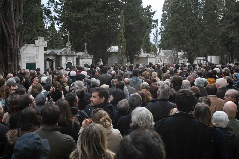 Soares: Os momentos finais no Cemitério dos Prazeres