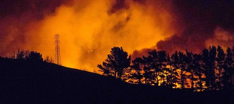 Centenas de pessoas evacuadas em incêndio na Nova Zelândia