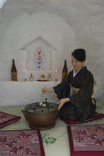 Japão festeja festival Kamakura das casas de neve