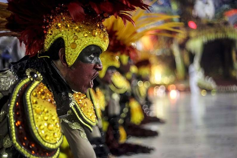 As melhores imagens do Carnaval no Rio de Janeiro