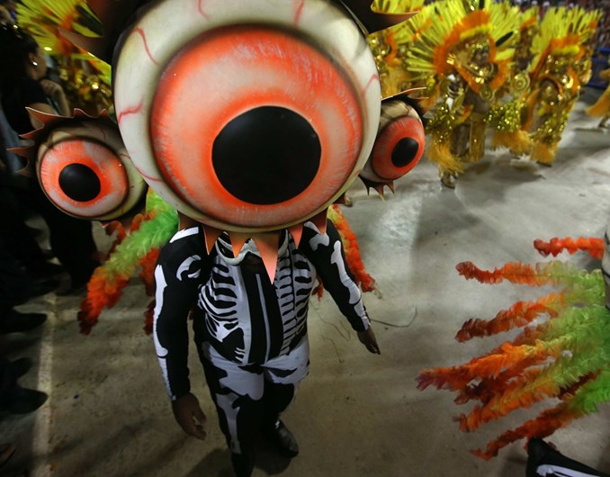 As melhores imagens do Carnaval no Rio de Janeiro