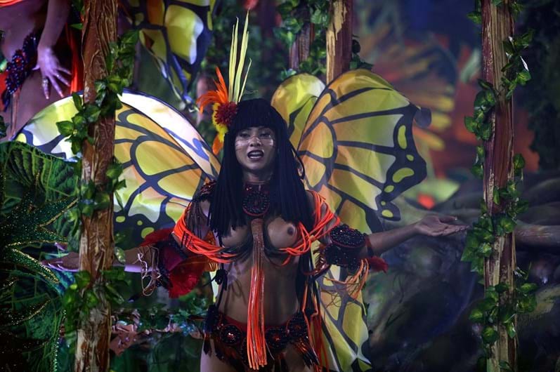 As melhores imagens do Carnaval no Rio de Janeiro