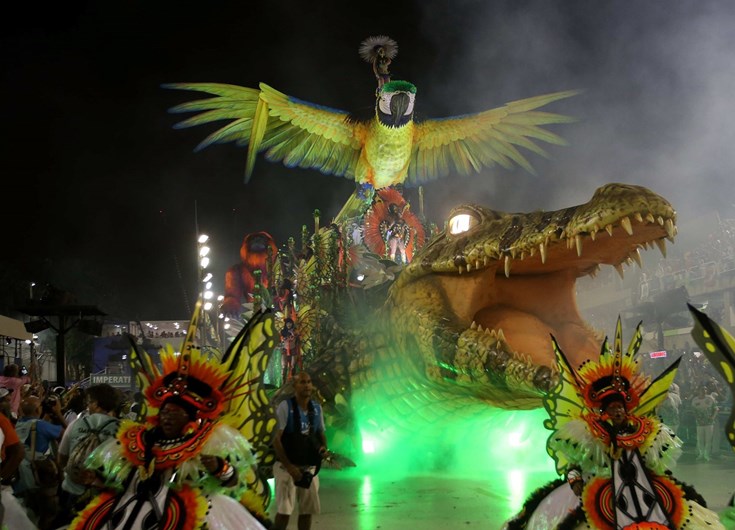 As melhores imagens do Carnaval no Rio de Janeiro