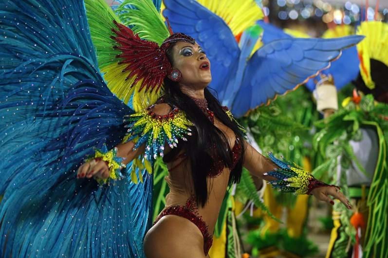 As melhores imagens do Carnaval no Rio de Janeiro