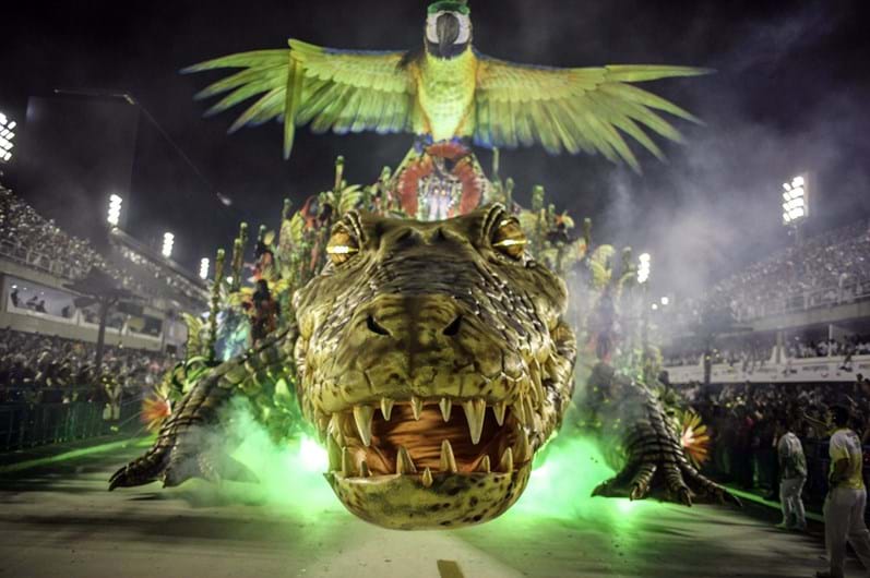 As melhores imagens do Carnaval no Rio de Janeiro