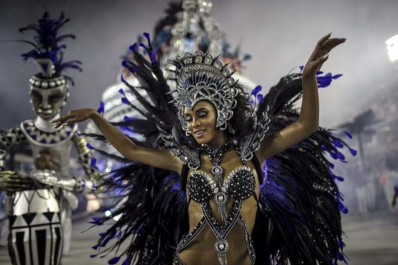As melhores imagens do Carnaval no Rio de Janeiro