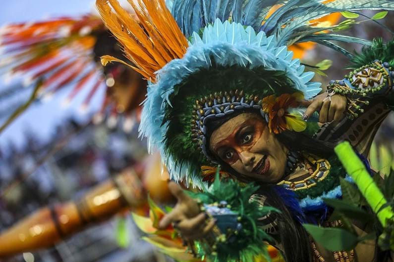 As melhores imagens do Carnaval no Rio de Janeiro