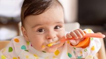 Primeiras palavras dos bebés surgem à hora da papa