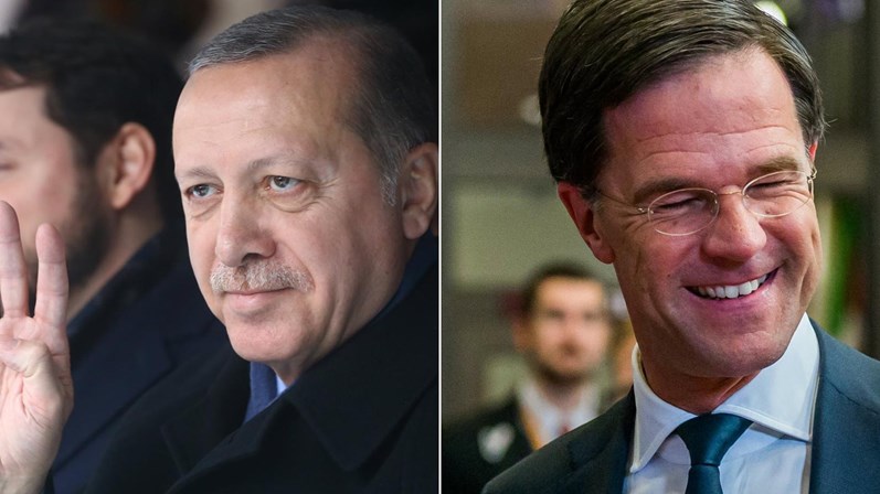 O que se passa entre a Turquia e a Holanda?