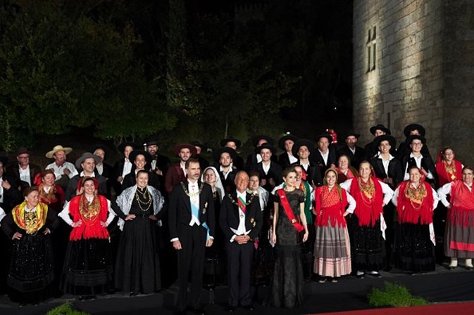 Visita a Portugal dos reis de Espanha, 28 Novembro de 2016, Guimarães, Portugal