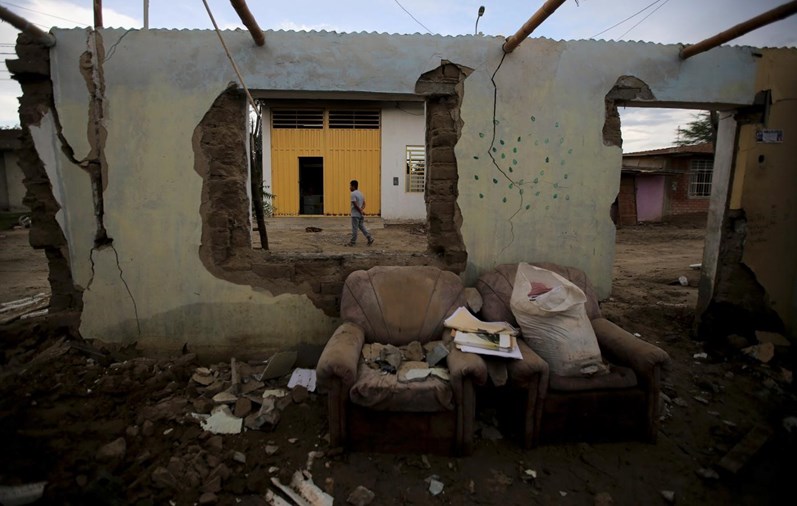 Inundações no Peru fazem 62 mortos e deixam rasto de destruição