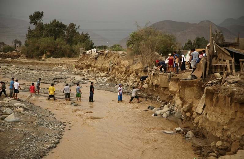 Peru: inundações provocam 75 mortos e 100 mil desalojados