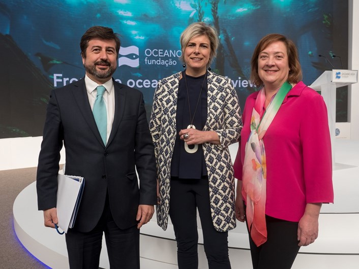 A apresentação da Fundação Oceano Azul