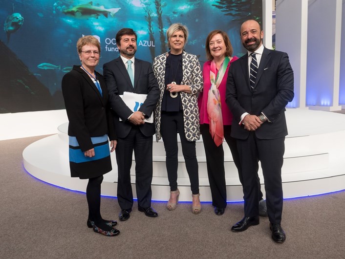 A apresentação da Fundação Oceano Azul