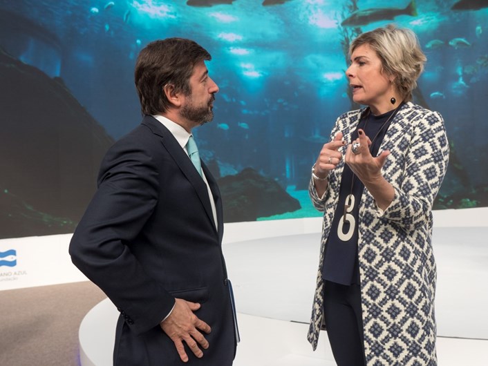 A apresentação da Fundação Oceano Azul