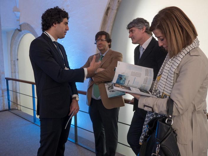 A apresentação da Fundação Oceano Azul