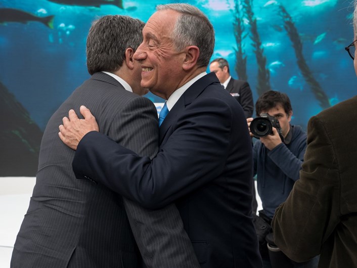 A apresentação da Fundação Oceano Azul